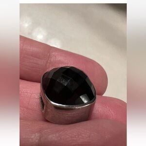 lori bonn sterling silver black onyx bon bon charm for bracelet